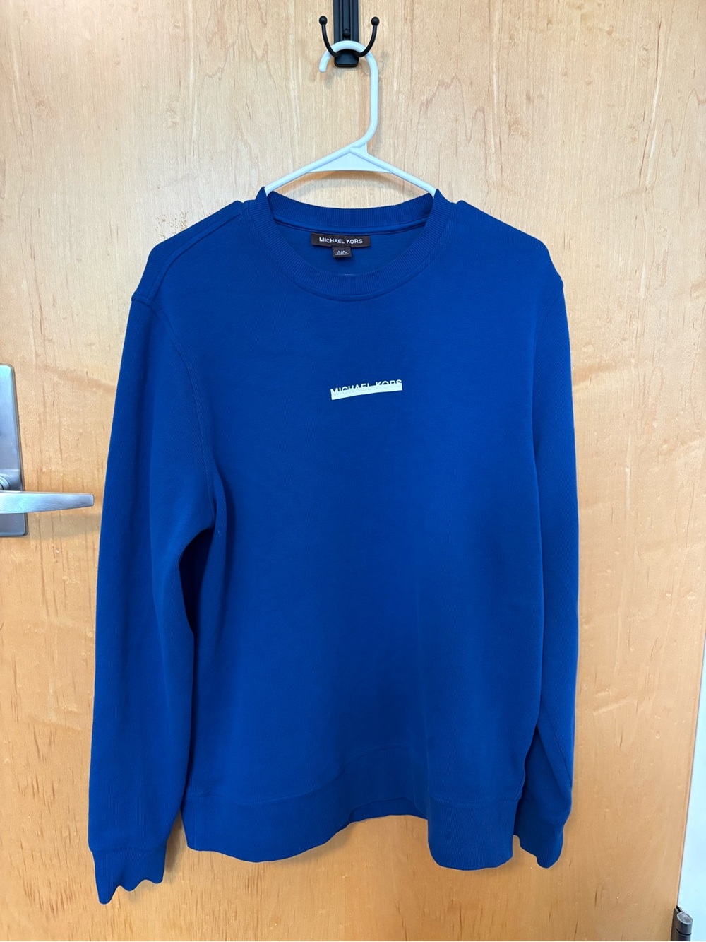 Michael Kors Men's Cobalt Blue Crewneck Sweatshirt